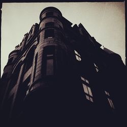 Low angle view of building against sky