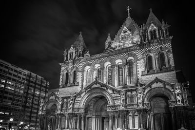 Low angle view of church