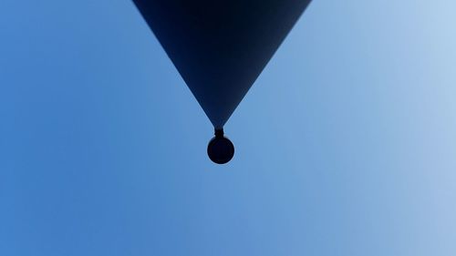 Low angle view of blue sky