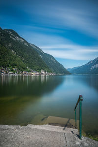 Scenic view of calm lake