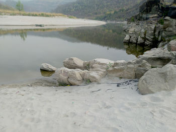 Shoreline of river beas in hamirpur himchal pradesh india 115