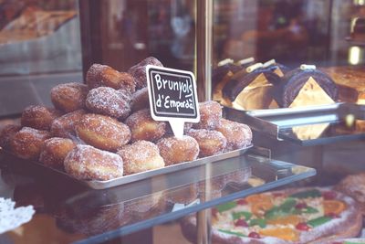 Close-up of food for sale in store