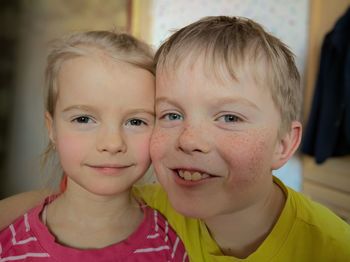 Portrait of smiling boy