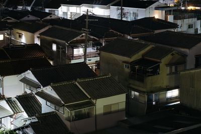 Exterior of residential district