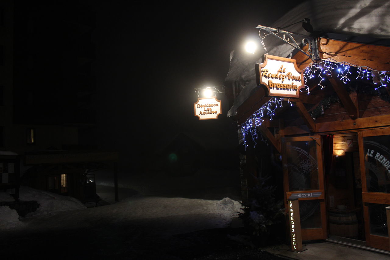 ILLUMINATED LIGHTS AT HOME