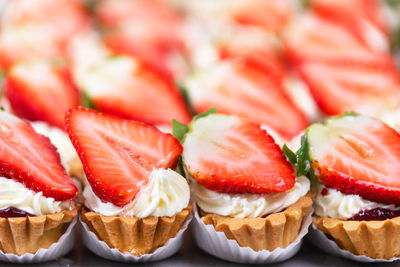 Close-up of strawberries