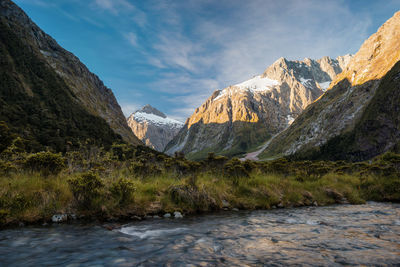 Mirror lake on the road to milford sound taken in 2015