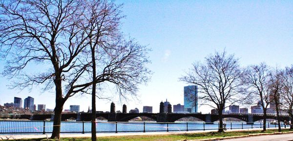 River with buildings in background