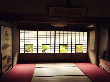 Interior of empty room