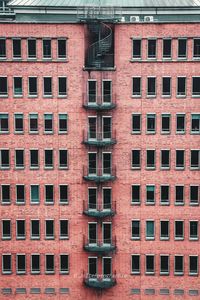 Full frame shot of residential building