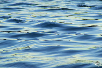 Full frame shot of rippled water