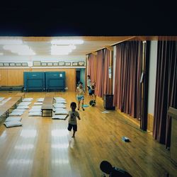 indoors