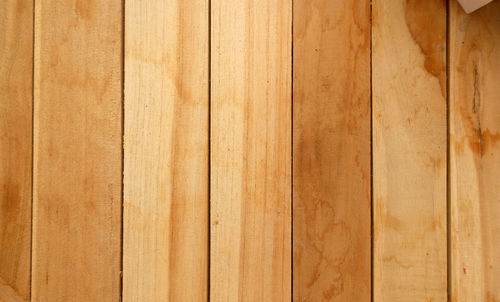 Full frame shot of wooden wall