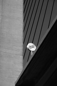 Low angle view of basketball hoop