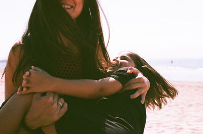 Close-up of young woman