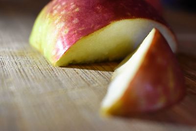 Close-up of fruit on table