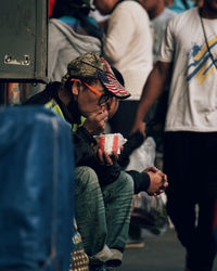 crowd