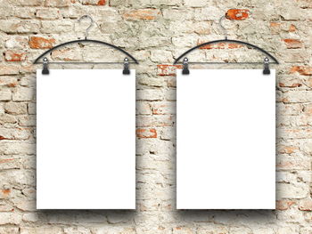 Close-up of white wall with windows