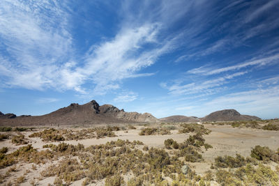 Panoramic view of landscape against sky