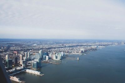 Aerial view of cityscape