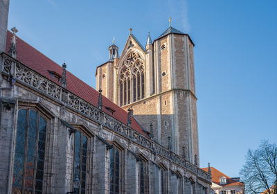 Low angle view of building against sky