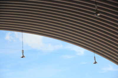 Low angle view of building against sky