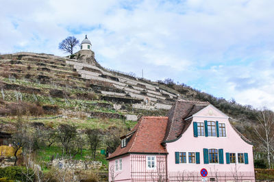 Exterior of built structure against sky