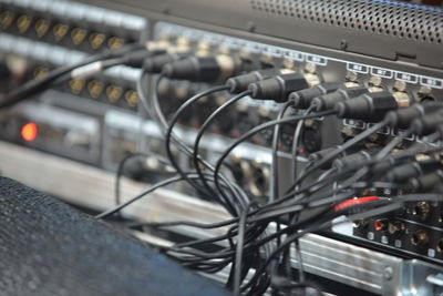 Close-up of computer keyboard