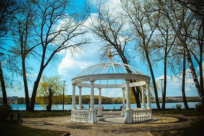 Gazebo in park