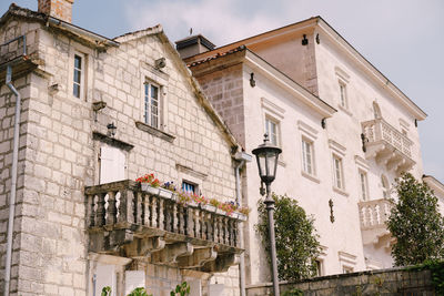 Low angle view of old building