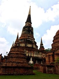 Temple against sky