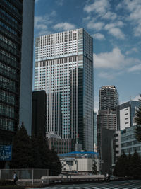 Modern buildings in city