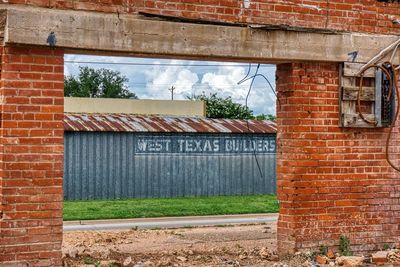 Old abandoned raul yard in texas