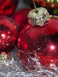 Close-up of christmas decoration