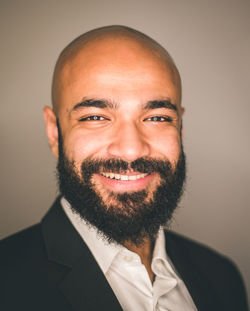 Portrait of a smiling young man