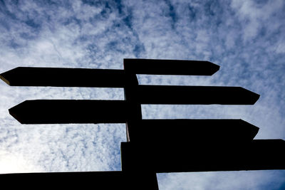 Low angle view of building against sky