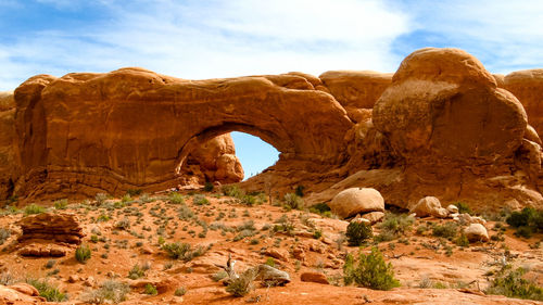 View of cliffs