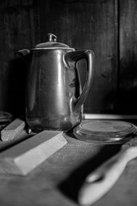 Close-up of drink on table