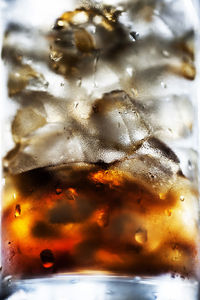 Close-up of drink on table