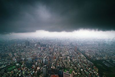 Aerial view of cityscape