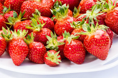 Close-up of strawberries