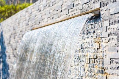 Close-up of weathered wall