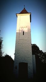 Low angle view of church against sky