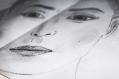 Close-up of mid adult man