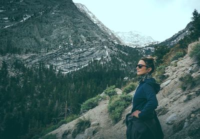 Scenic view of mountains