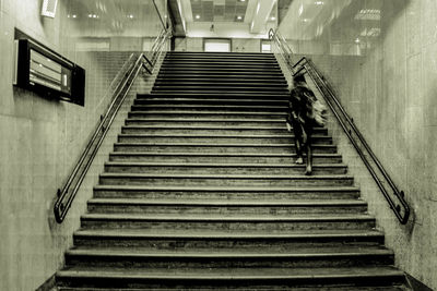 Low angle view of staircase