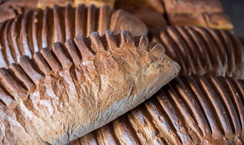 Full frame shot of bread