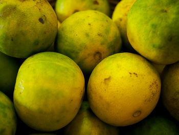 Close-up of fruits for sale at market stall