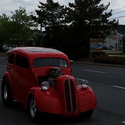 Car on road