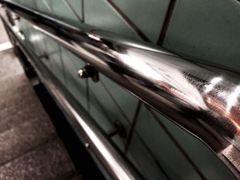 Train on railroad track